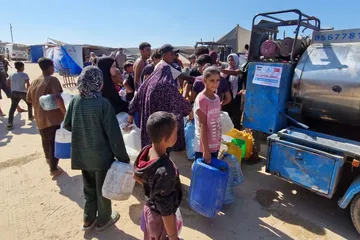  Gazze Tanker Su Yardımı