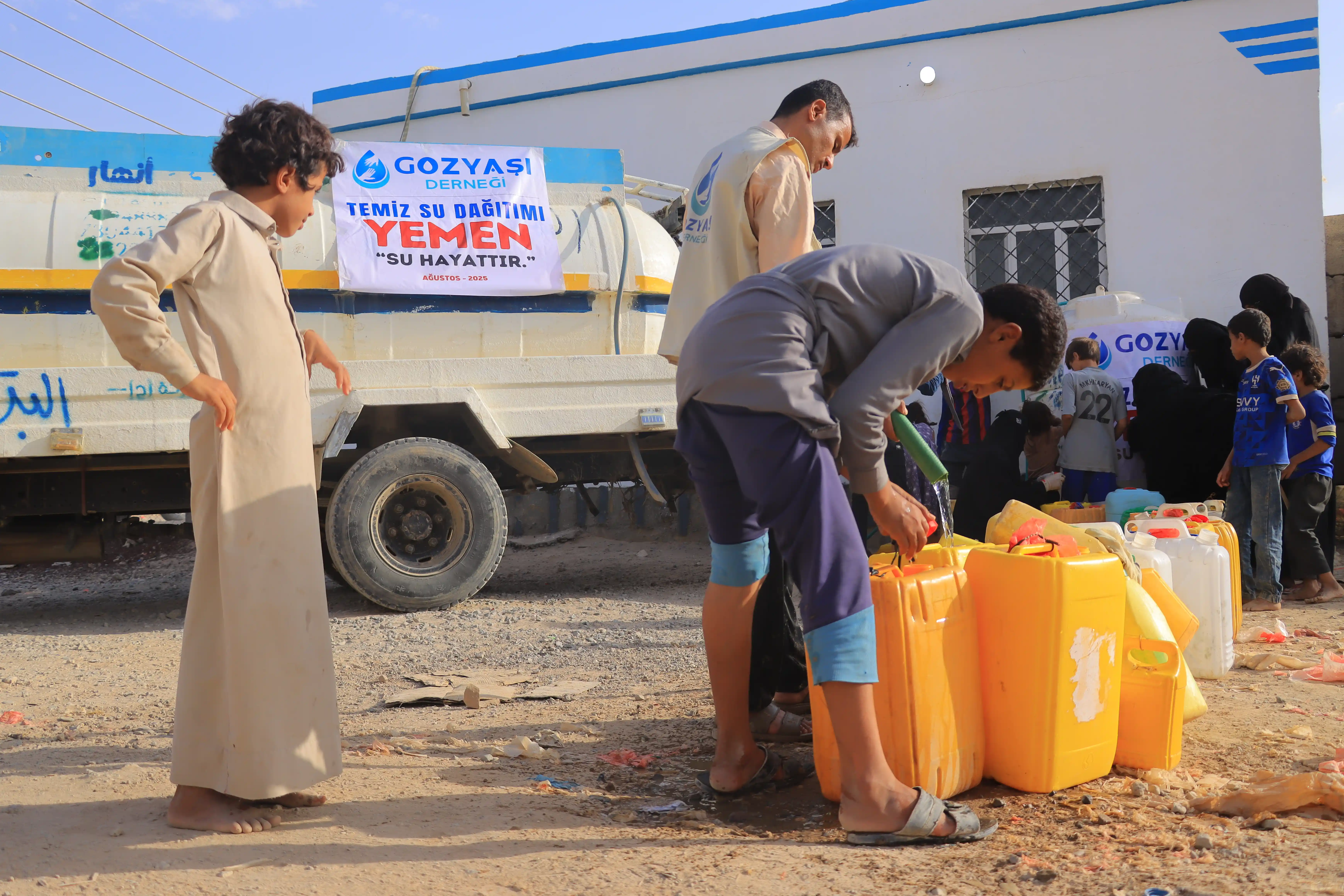  Yemen Tanker Su Yardımı
