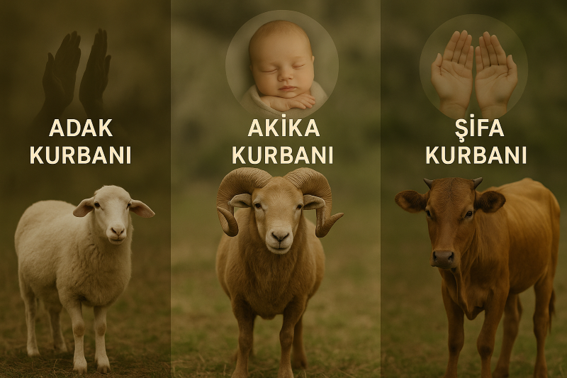 Adak, Akika ve Şifa Kurbanı: Hangi Kurban Ne İçin Kesilir, Nasıl Uygulanır?