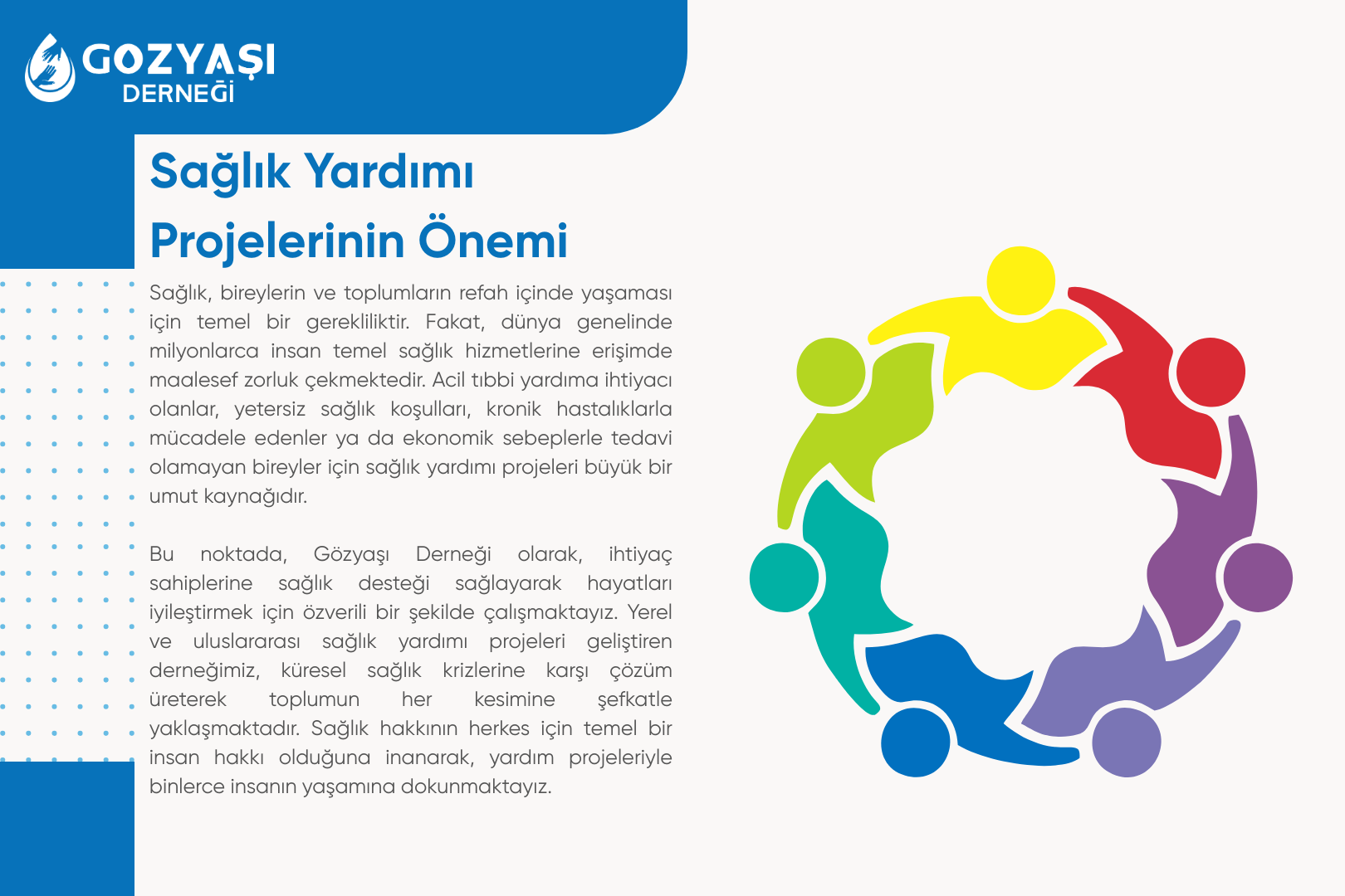 Sağlık Yardımı Projelerinin Önemi