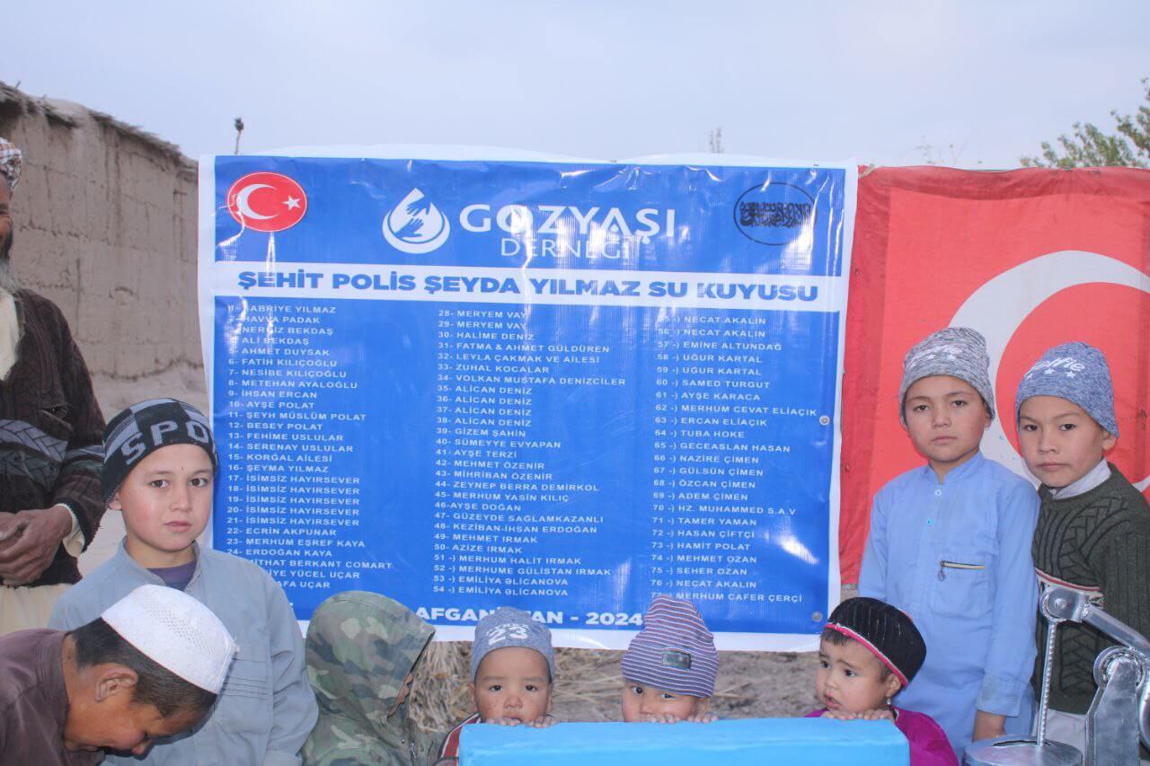 Şehit Polis Şeyda Yılmaz Su Kuyusu (Afganistan) Açıldı