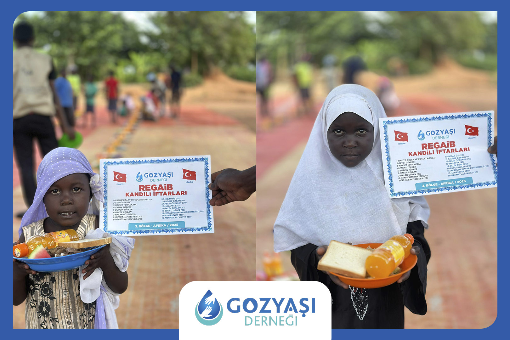 Regaip Kandili İftarları 3. Bölge Afrika